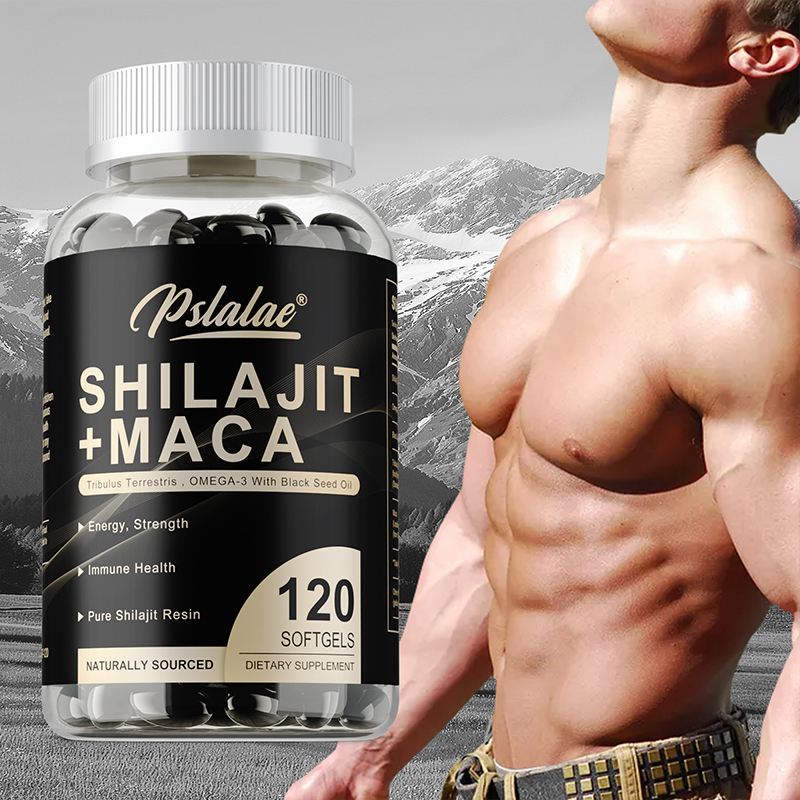 Herbal Queen - Kapsułki Shilajit + Maca - zawierają