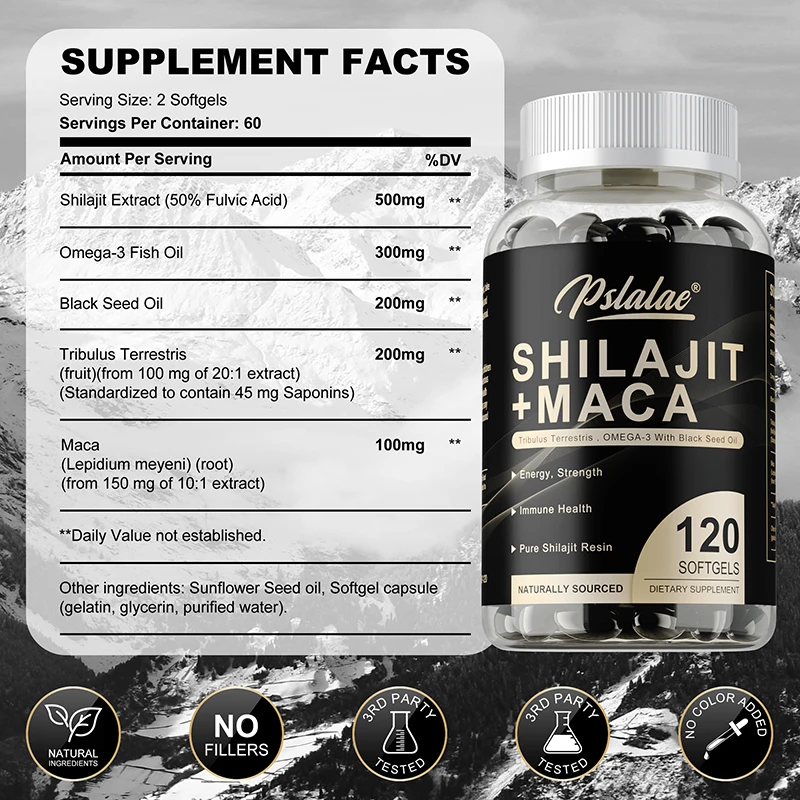 Kapsułki Shilajit + Maca - zaw – Herbal Queen recenzja i cena