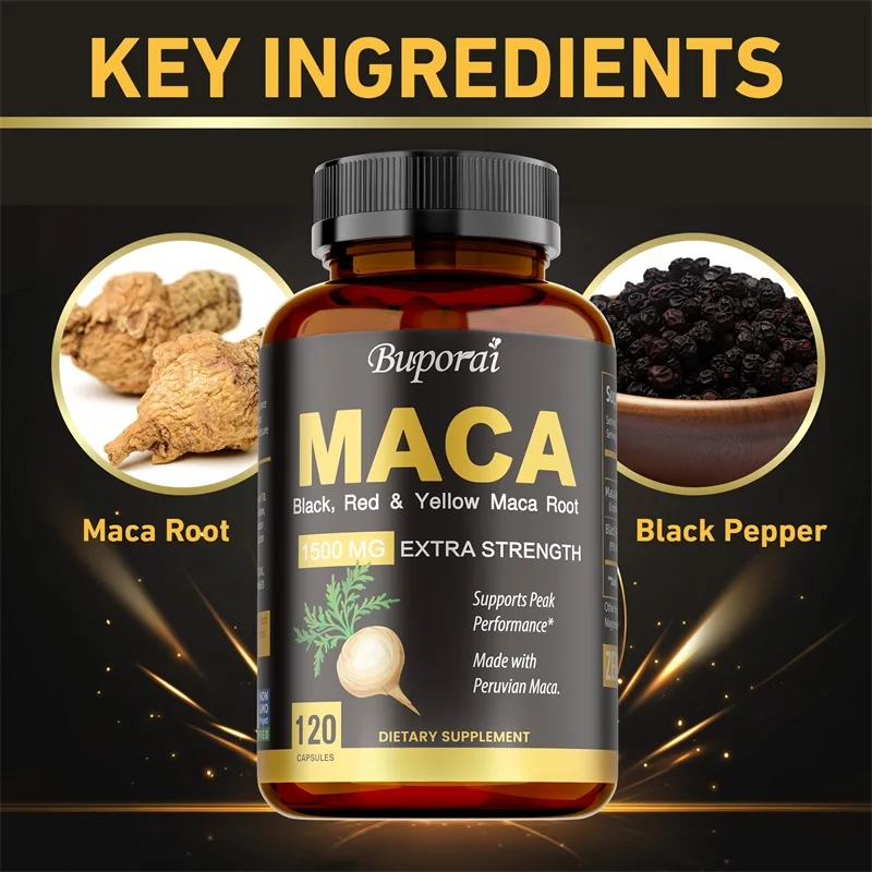 Kapsułki Maca - zwiększają roz – Herbal Queen recenzja i cena