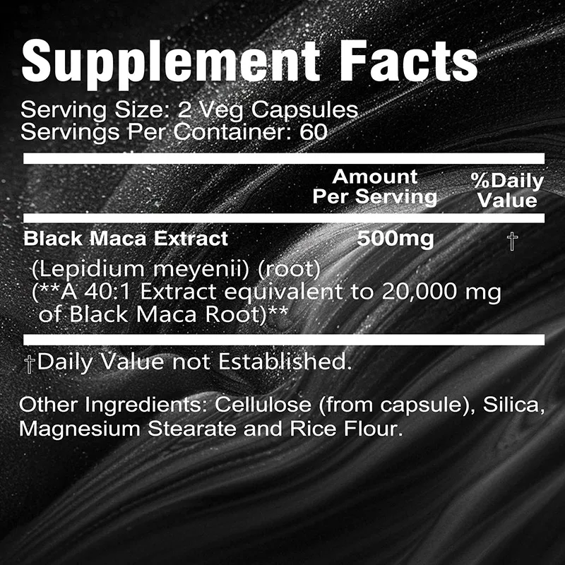 Potężny suplement z czarną Mac – Herbal Queen recenzja i cena