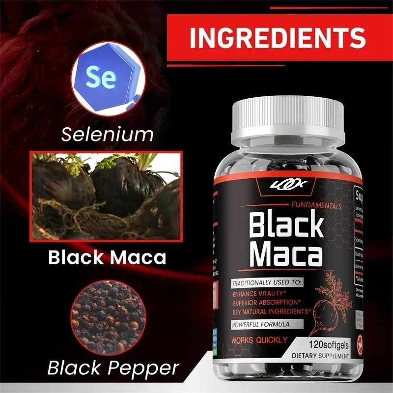 Suplement z czarną macą - z cz – Herbal Queen recenzja i cena