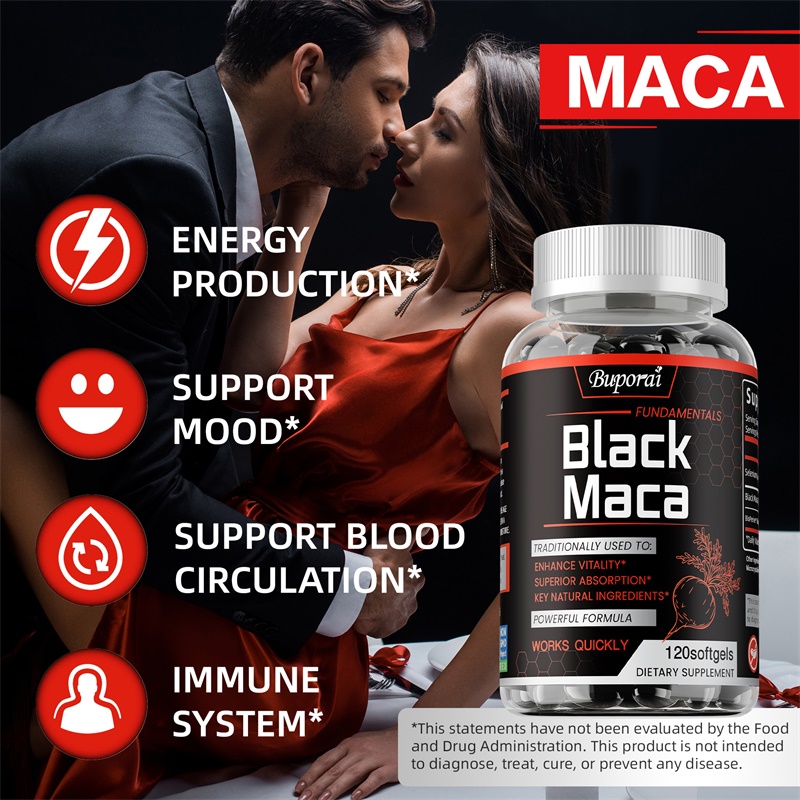Suplement Black Maca - zwiększ – Herbal Queen recenzja i cena