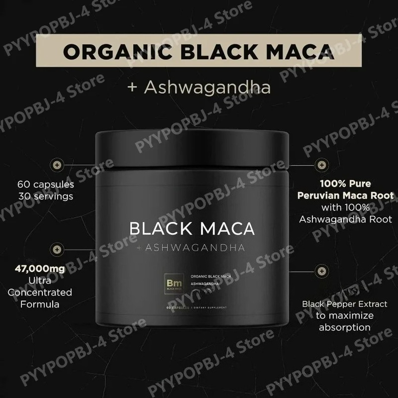Ekstrakt z czarnej macy z ashw – Herbal Queen recenzja i cena