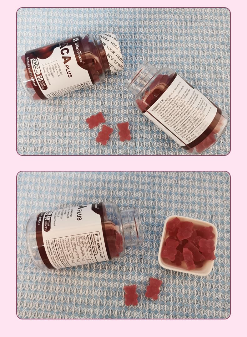 Maca Plus Gummies, żelki na bi – Herbal Queen recenzja i cena